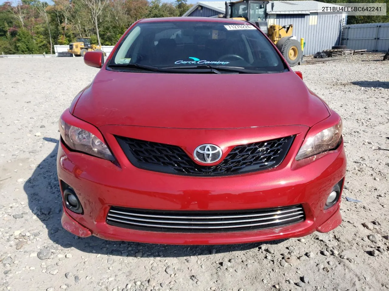 2011 Toyota Corolla Base VIN: 2T1BU4EE6BC642241 Lot: 71270224