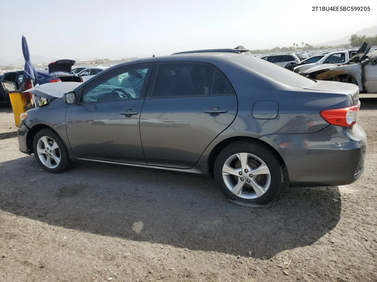 2011 Toyota Corolla Base VIN: 2T1BU4EE5BC599205 Lot: 71494994