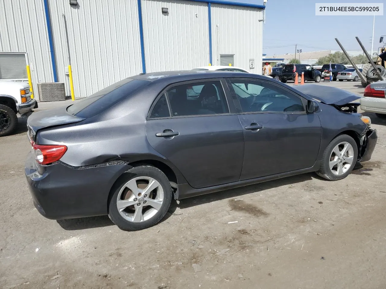 2011 Toyota Corolla Base VIN: 2T1BU4EE5BC599205 Lot: 71494994