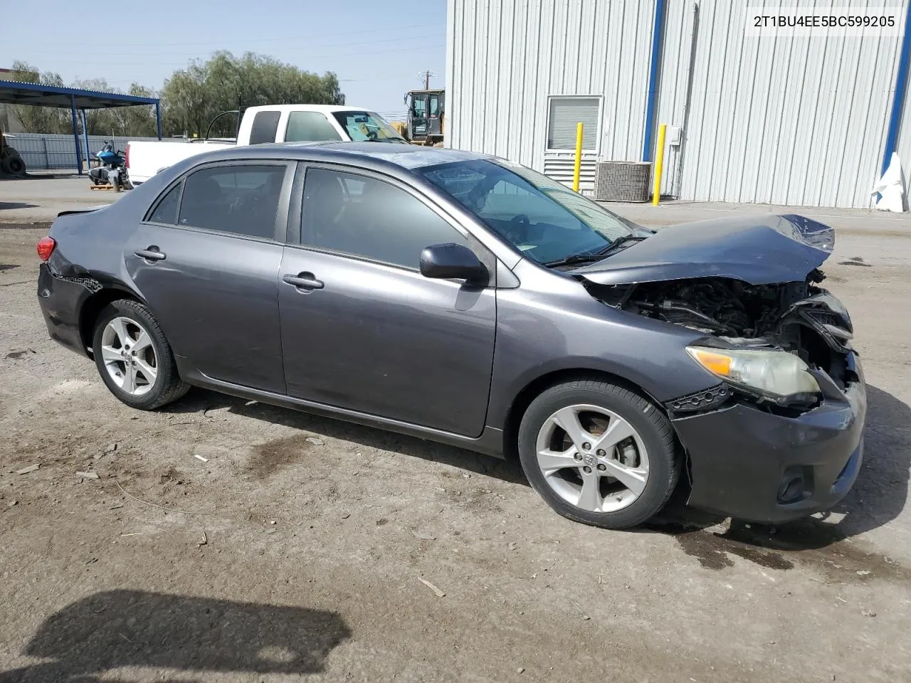 2011 Toyota Corolla Base VIN: 2T1BU4EE5BC599205 Lot: 71494994