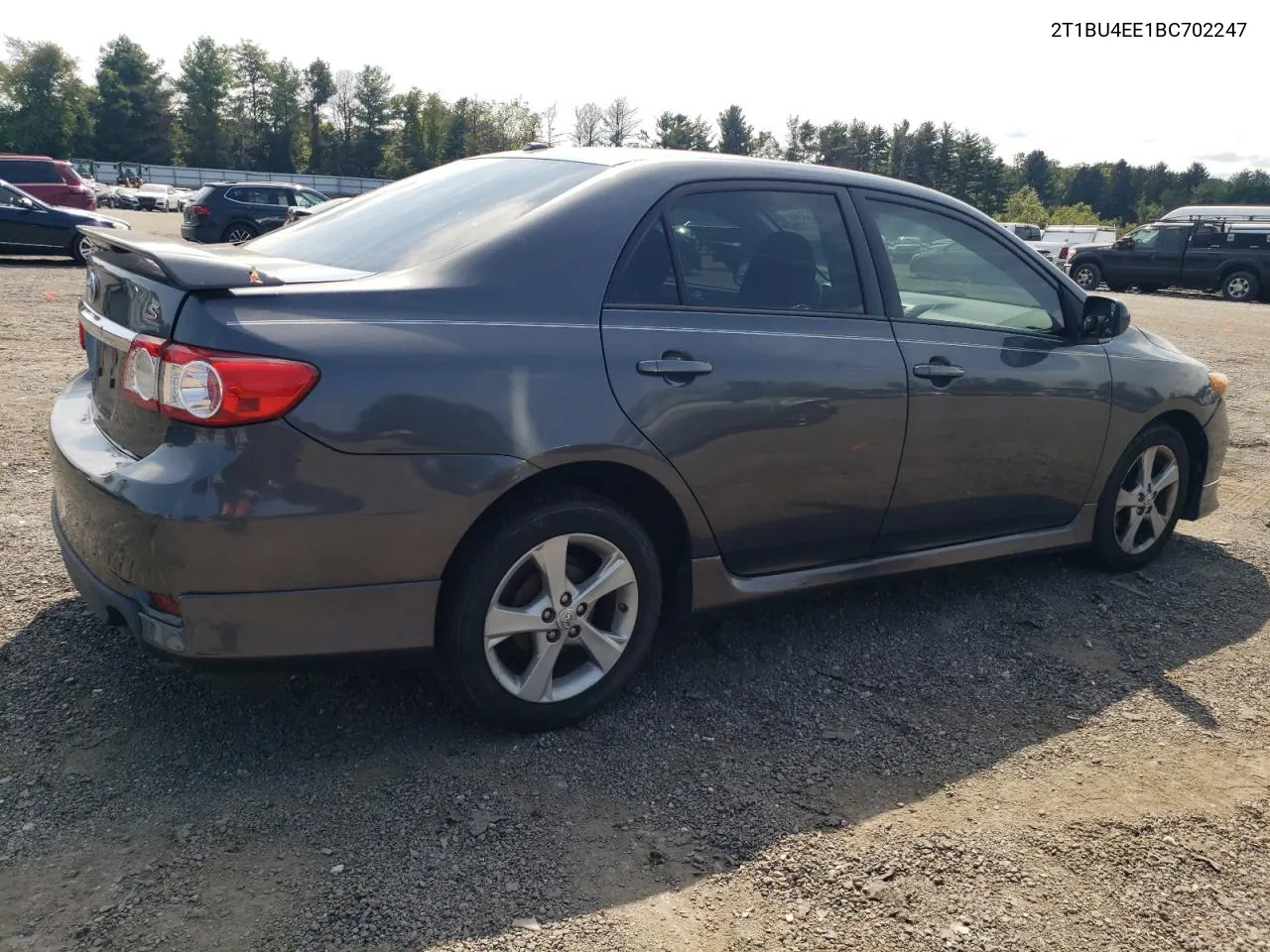 2011 Toyota Corolla Base VIN: 2T1BU4EE1BC702247 Lot: 71547394