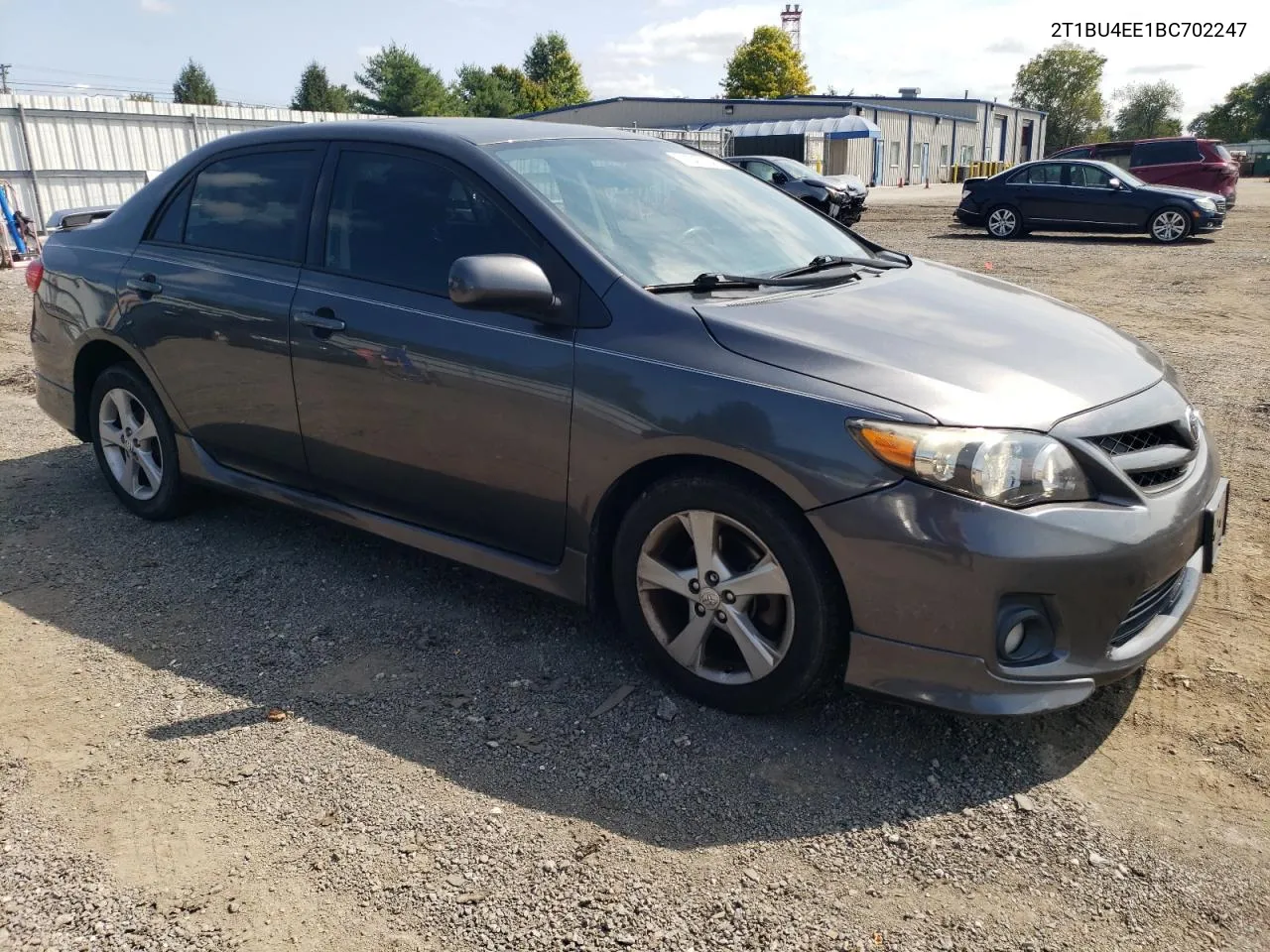 2011 Toyota Corolla Base VIN: 2T1BU4EE1BC702247 Lot: 71547394