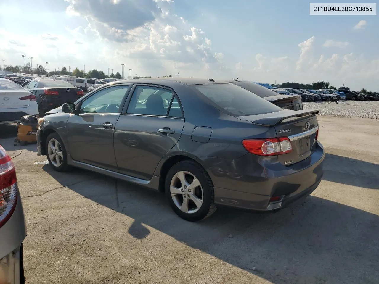 2011 Toyota Corolla Base VIN: 2T1BU4EE2BC713855 Lot: 71737314