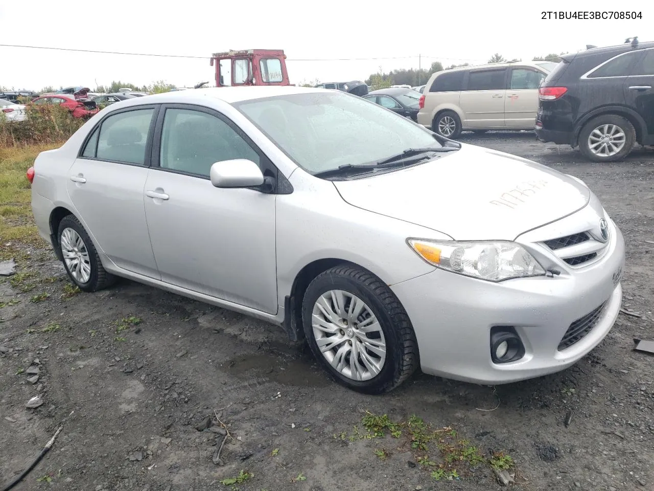 2011 Toyota Corolla Base VIN: 2T1BU4EE3BC708504 Lot: 71775734