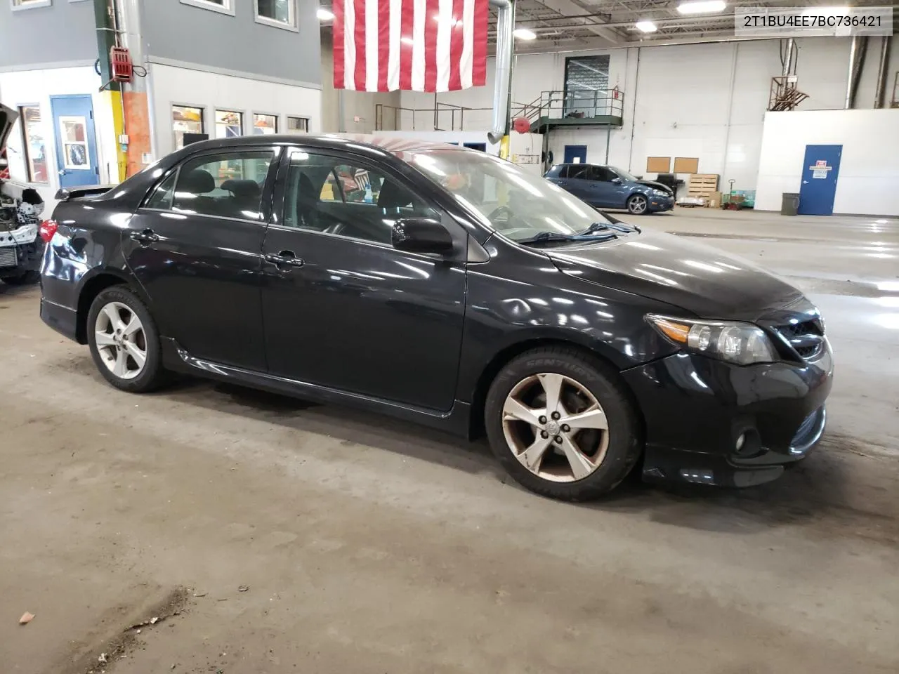 2011 Toyota Corolla Base VIN: 2T1BU4EE7BC736421 Lot: 71783554