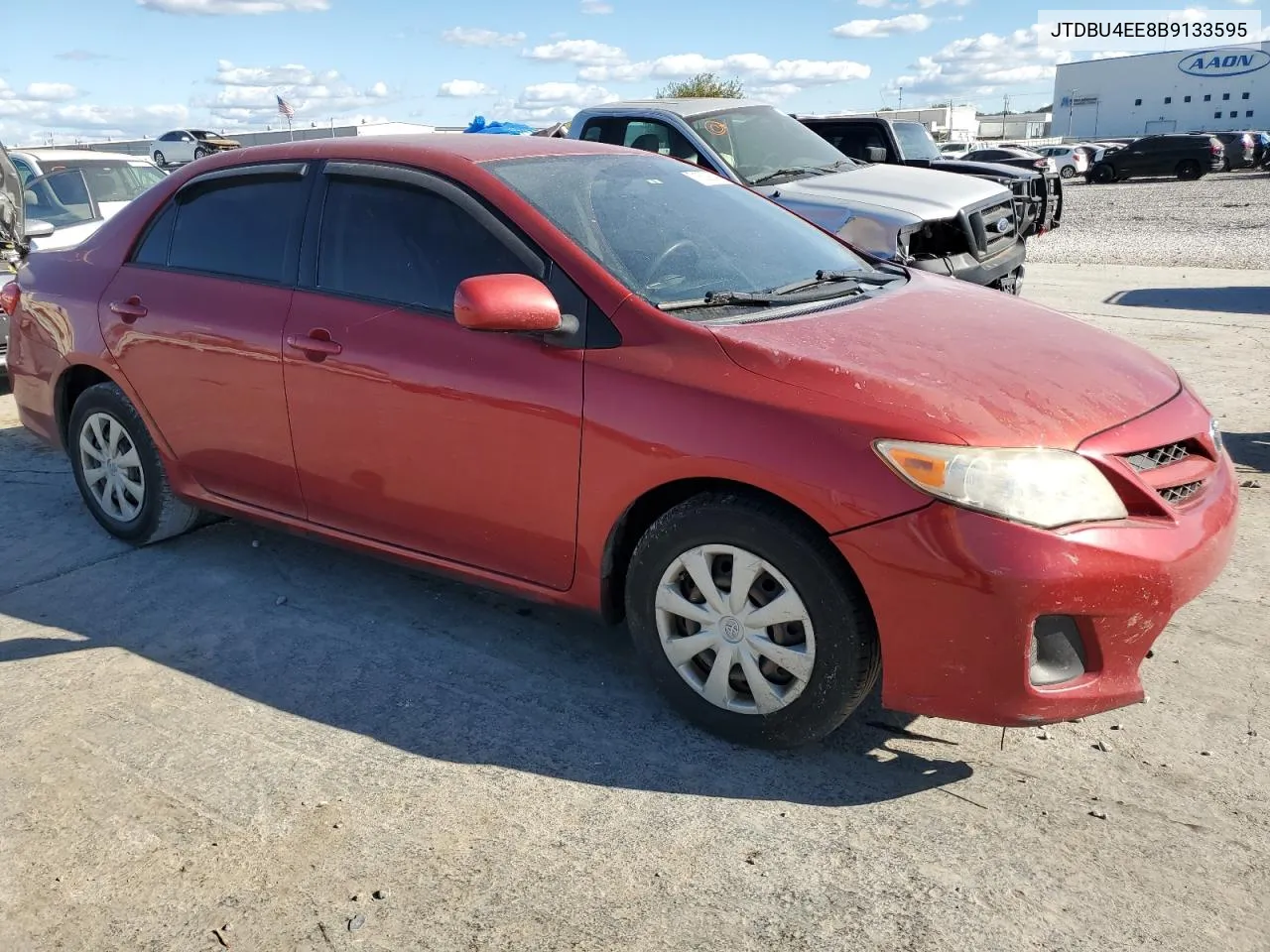 2011 Toyota Corolla Base VIN: JTDBU4EE8B9133595 Lot: 71802954