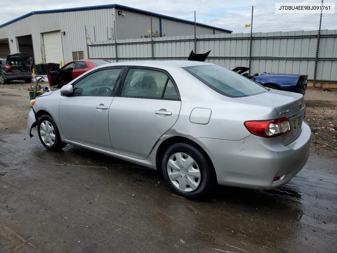 2011 Toyota Corolla Base VIN: JTDBU4EE9BJ091761 Lot: 72010084