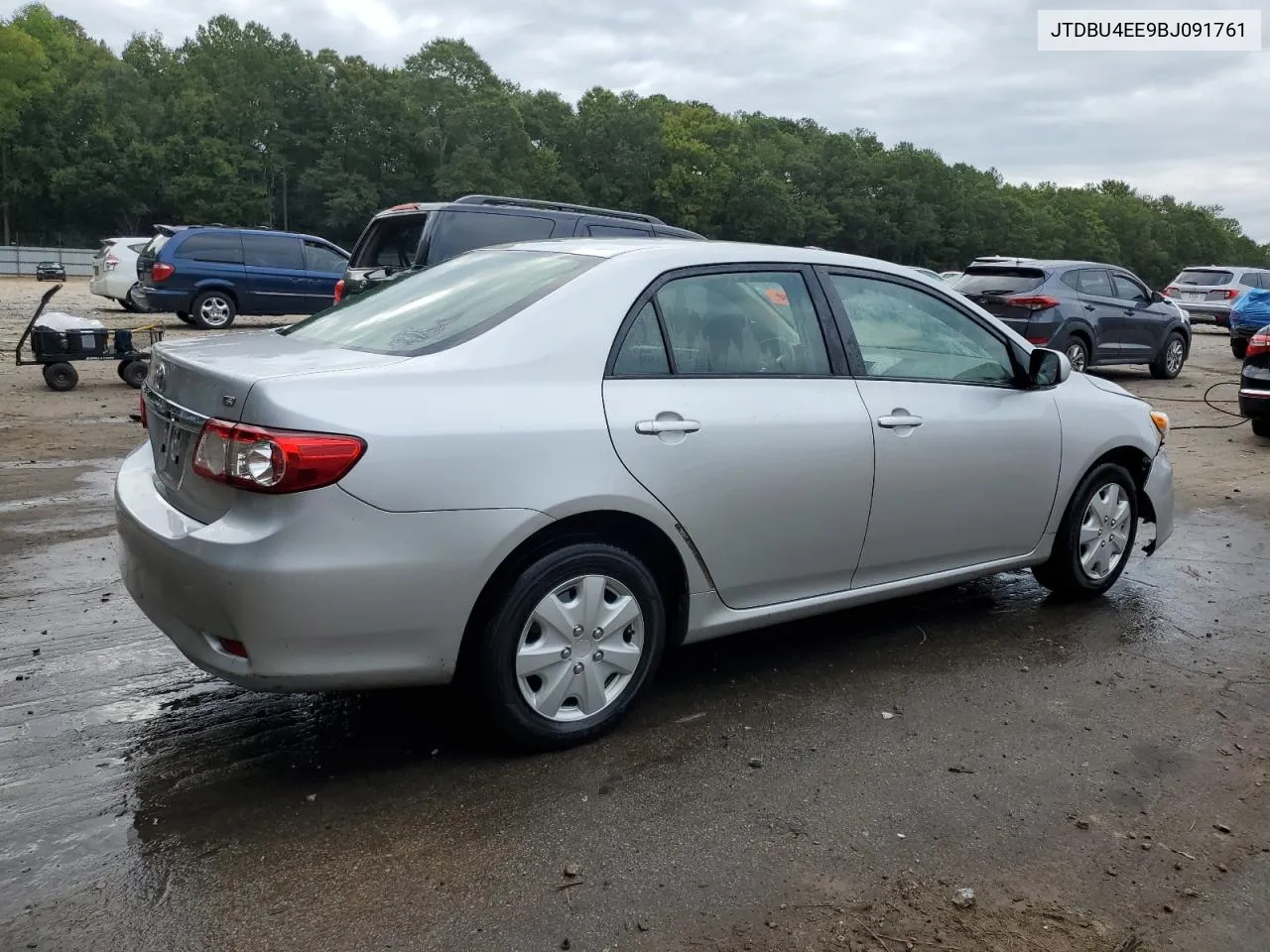 2011 Toyota Corolla Base VIN: JTDBU4EE9BJ091761 Lot: 72010084