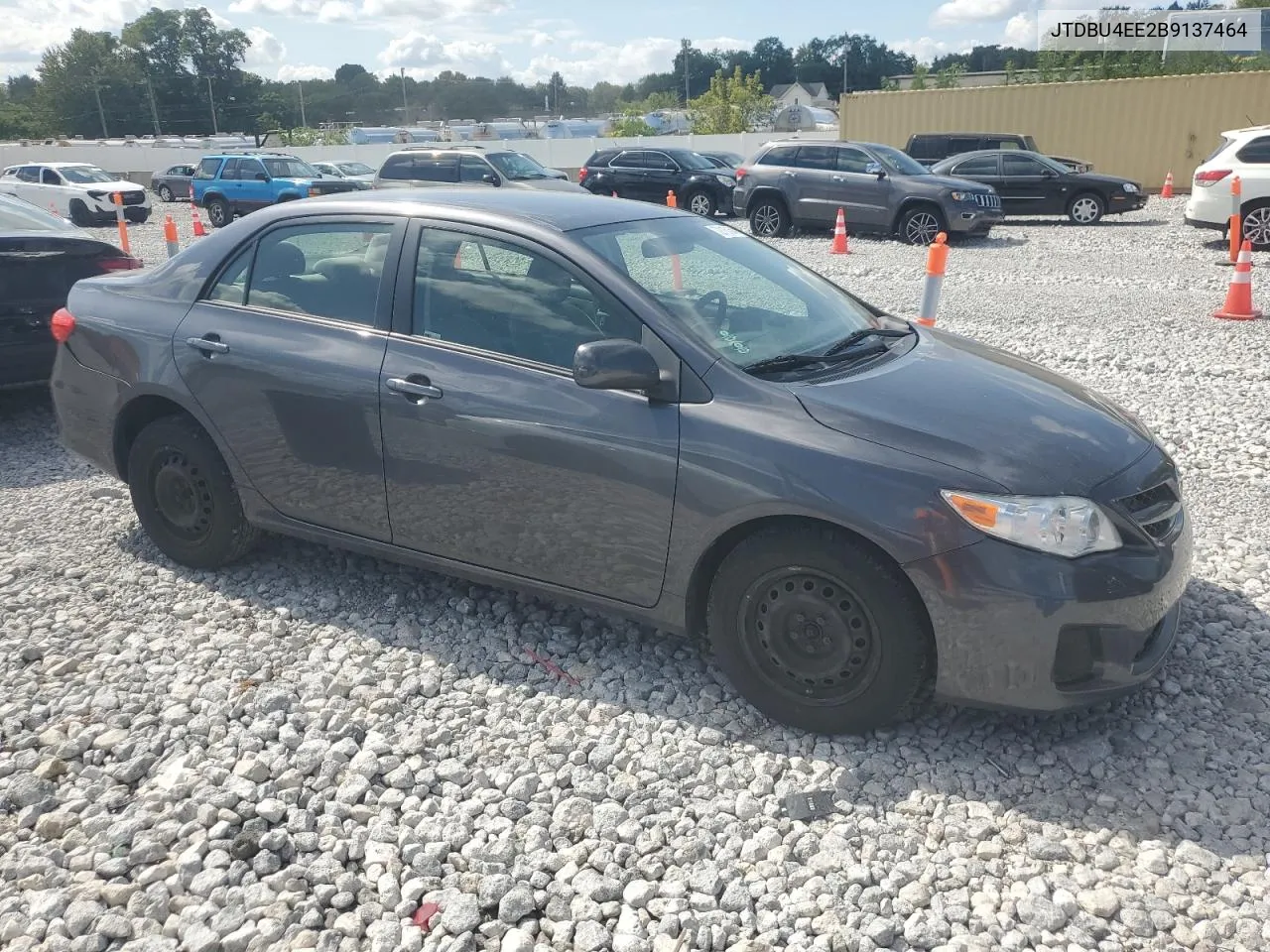 2011 Toyota Corolla Base VIN: JTDBU4EE2B9137464 Lot: 72116454