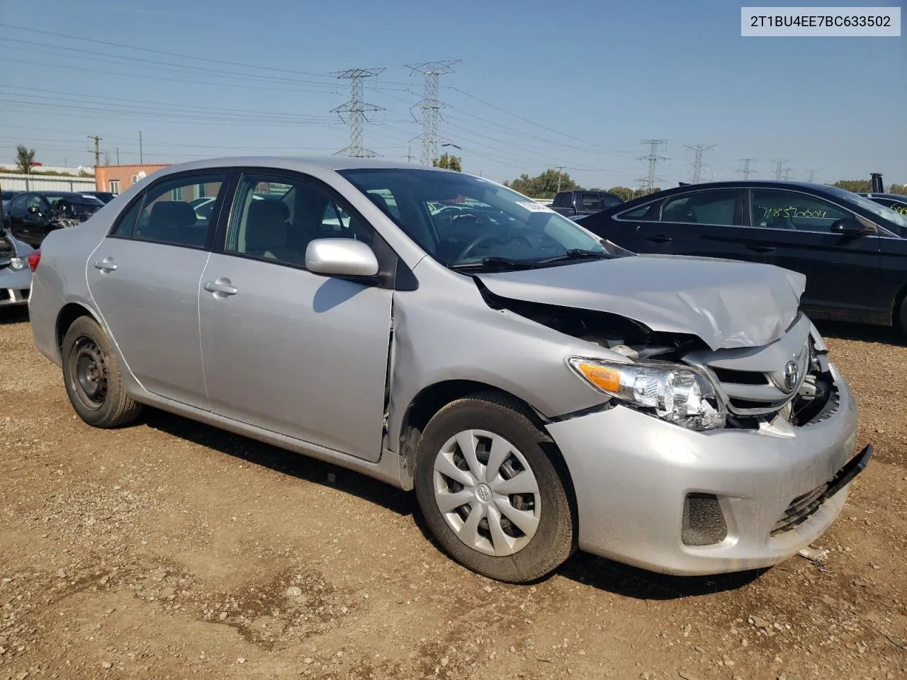 2011 Toyota Corolla Base VIN: 2T1BU4EE7BC633502 Lot: 72369464