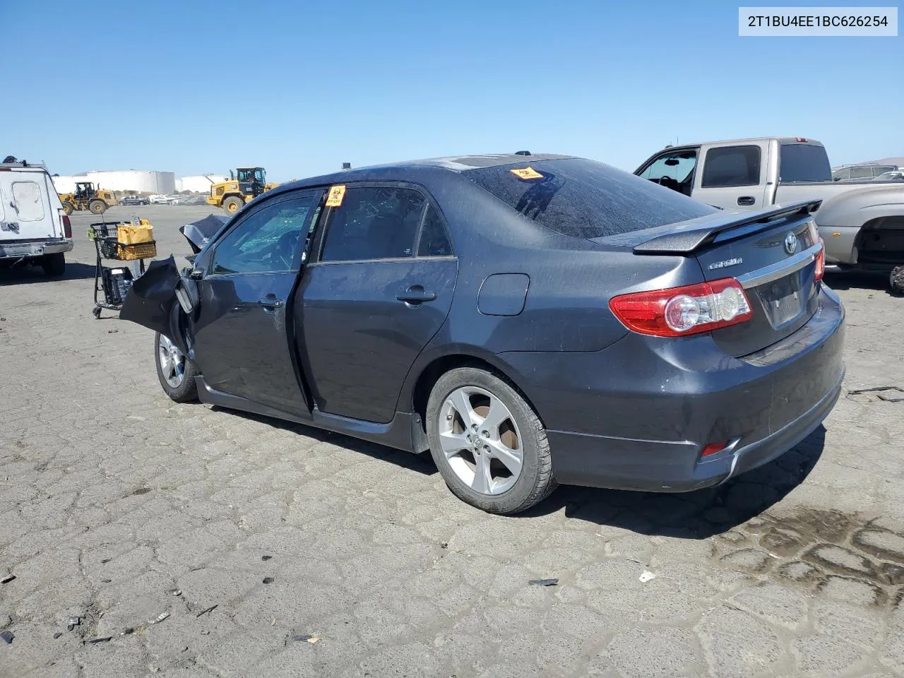 2011 Toyota Corolla Base VIN: 2T1BU4EE1BC626254 Lot: 72389354