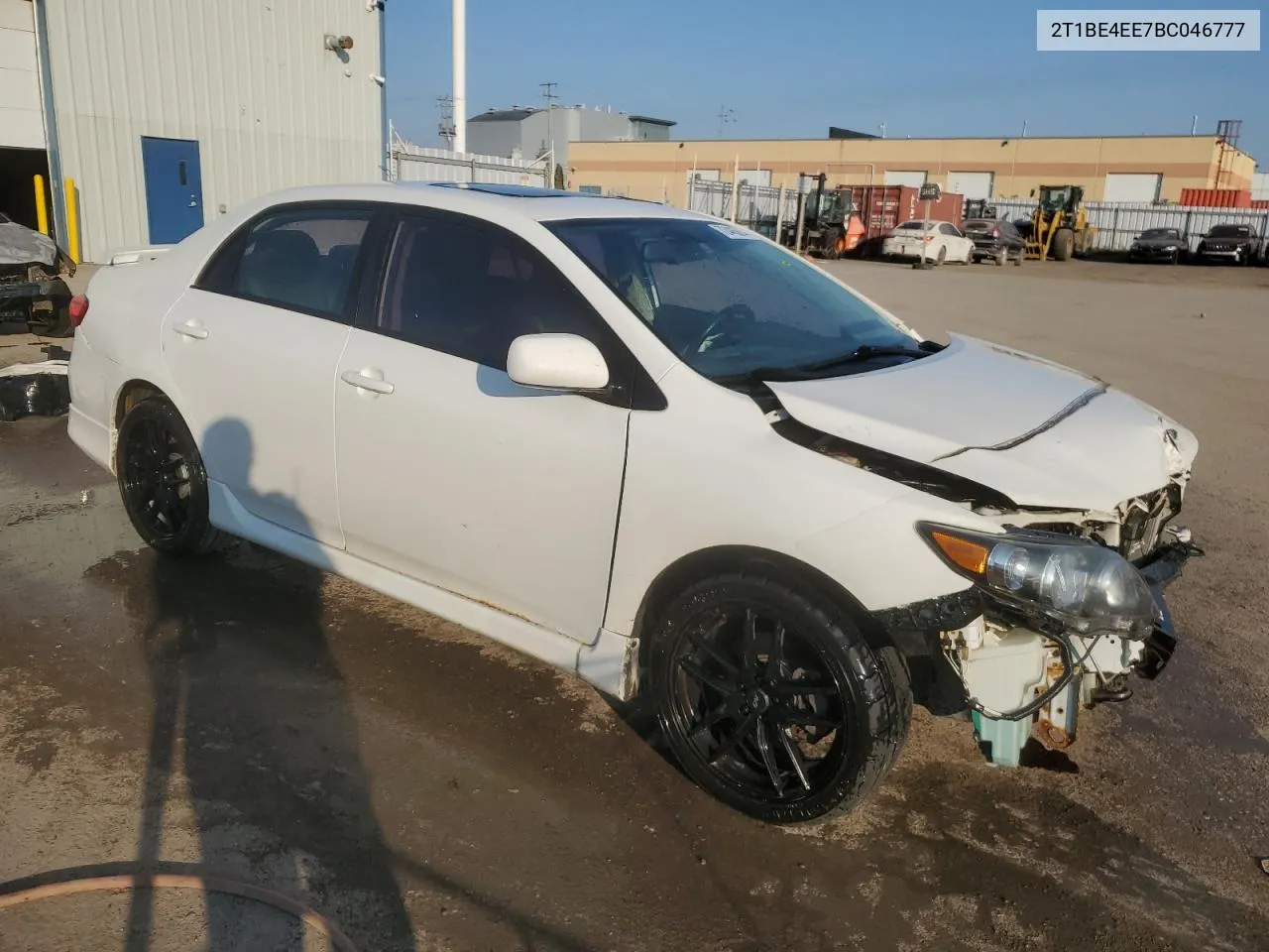 2011 Toyota Corolla Xrs VIN: 2T1BE4EE7BC046777 Lot: 72445614