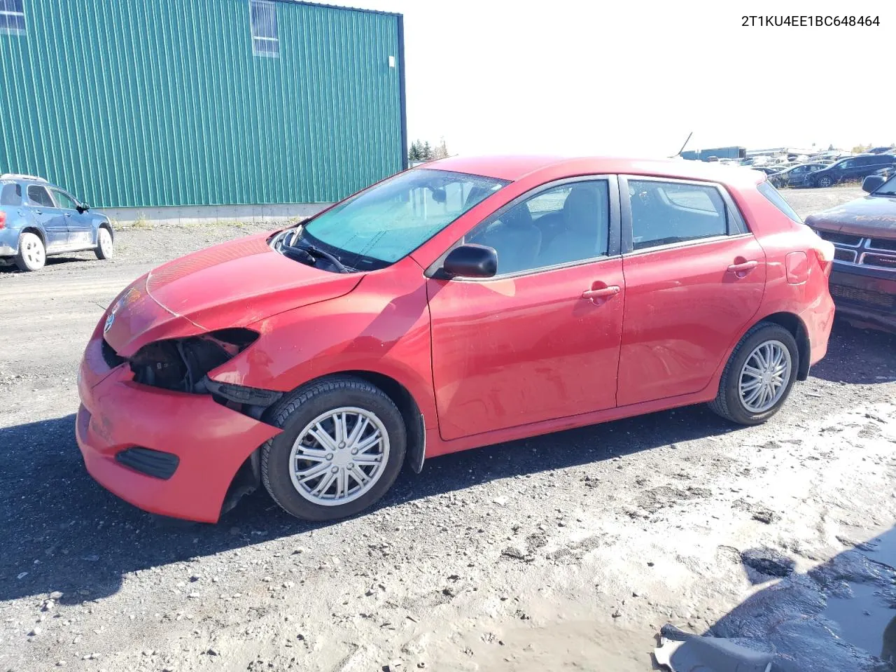 2011 Toyota Corolla Matrix VIN: 2T1KU4EE1BC648464 Lot: 72497724