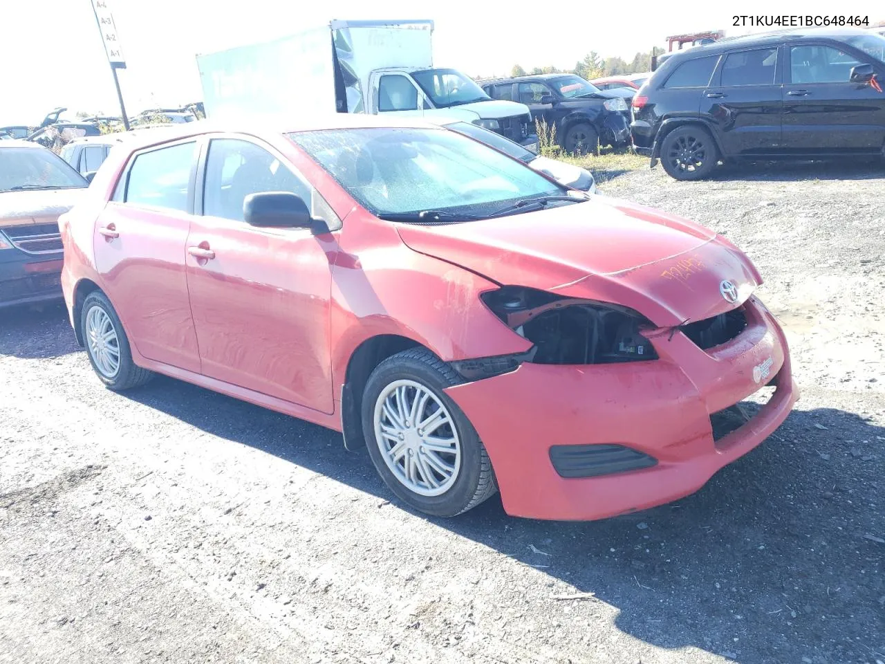 2011 Toyota Corolla Matrix VIN: 2T1KU4EE1BC648464 Lot: 72497724