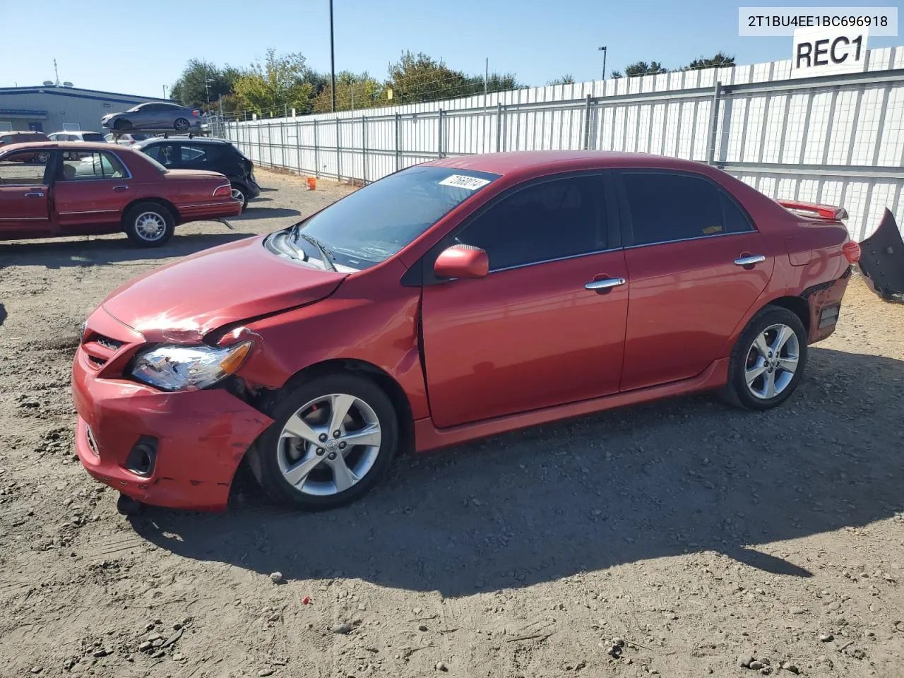 2T1BU4EE1BC696918 2011 Toyota Corolla Base