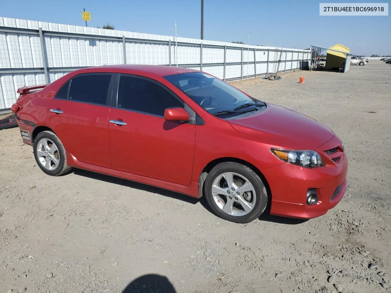 2011 Toyota Corolla Base VIN: 2T1BU4EE1BC696918 Lot: 72660014