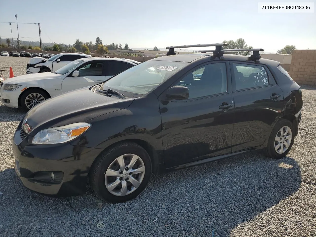 2011 Toyota Corolla Matrix S VIN: 2T1KE4EE0BC048306 Lot: 72725864