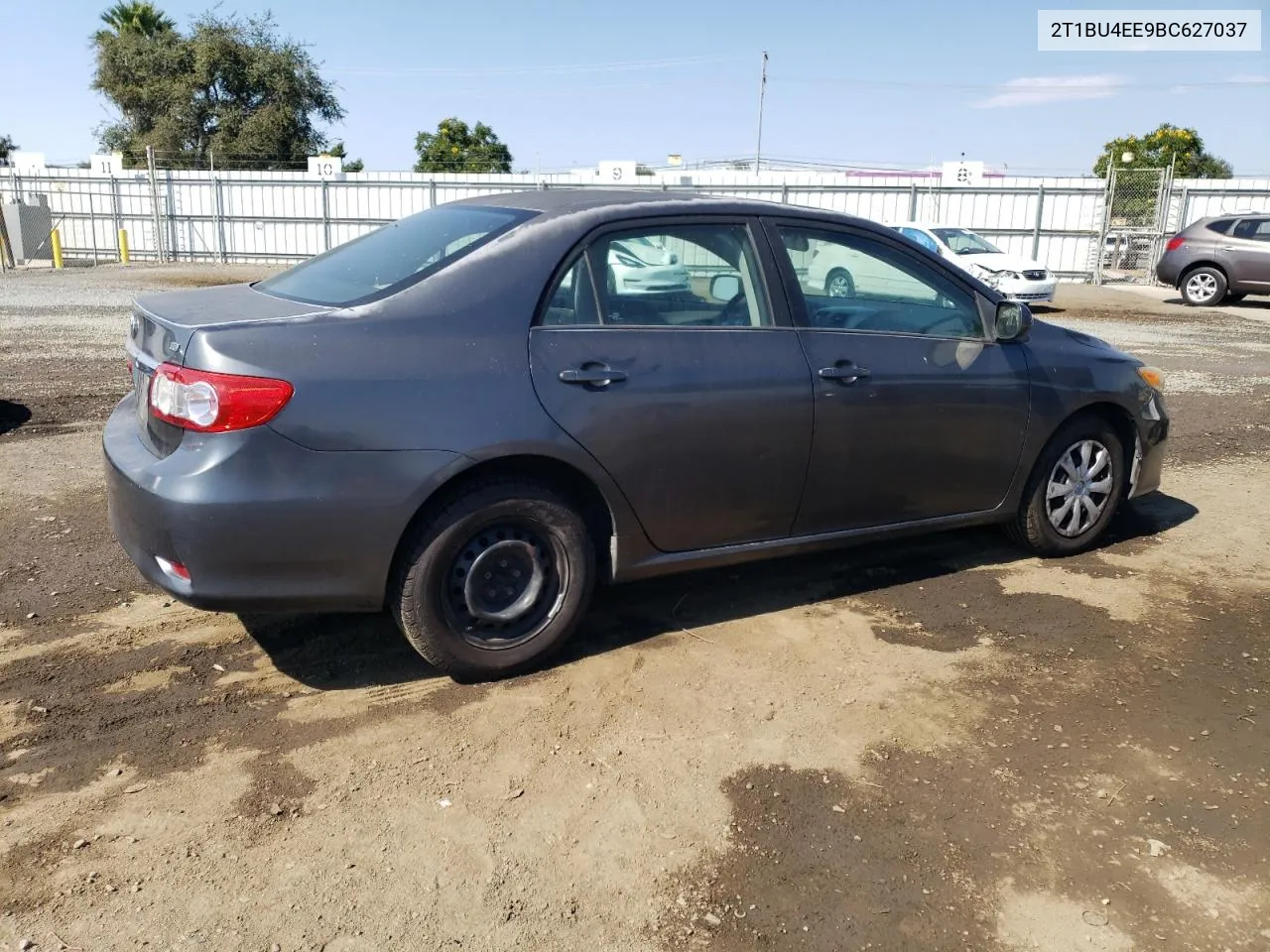 2011 Toyota Corolla Base VIN: 2T1BU4EE9BC627037 Lot: 72844624