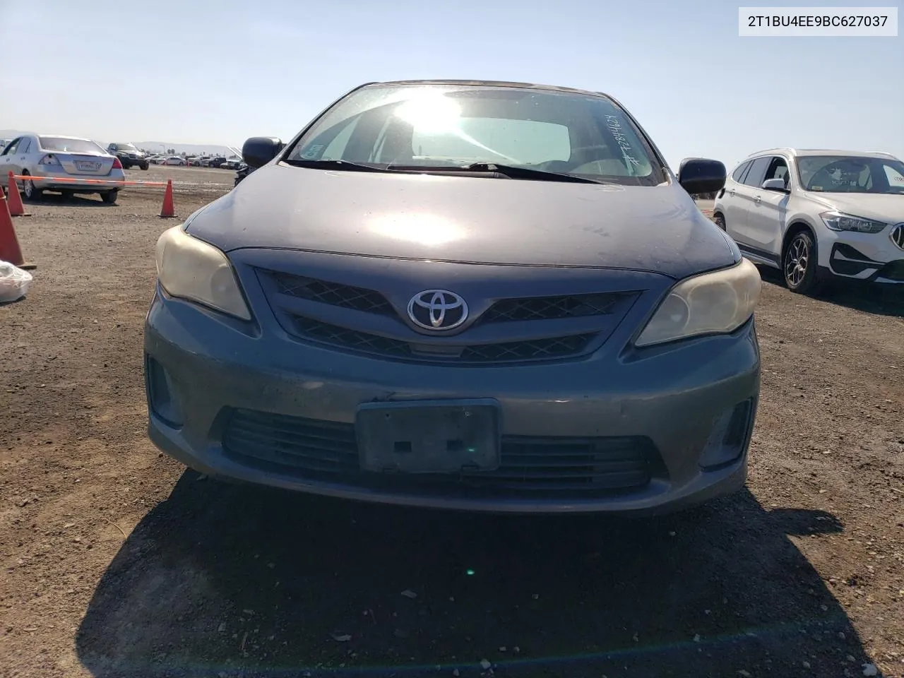 2011 Toyota Corolla Base VIN: 2T1BU4EE9BC627037 Lot: 72844624