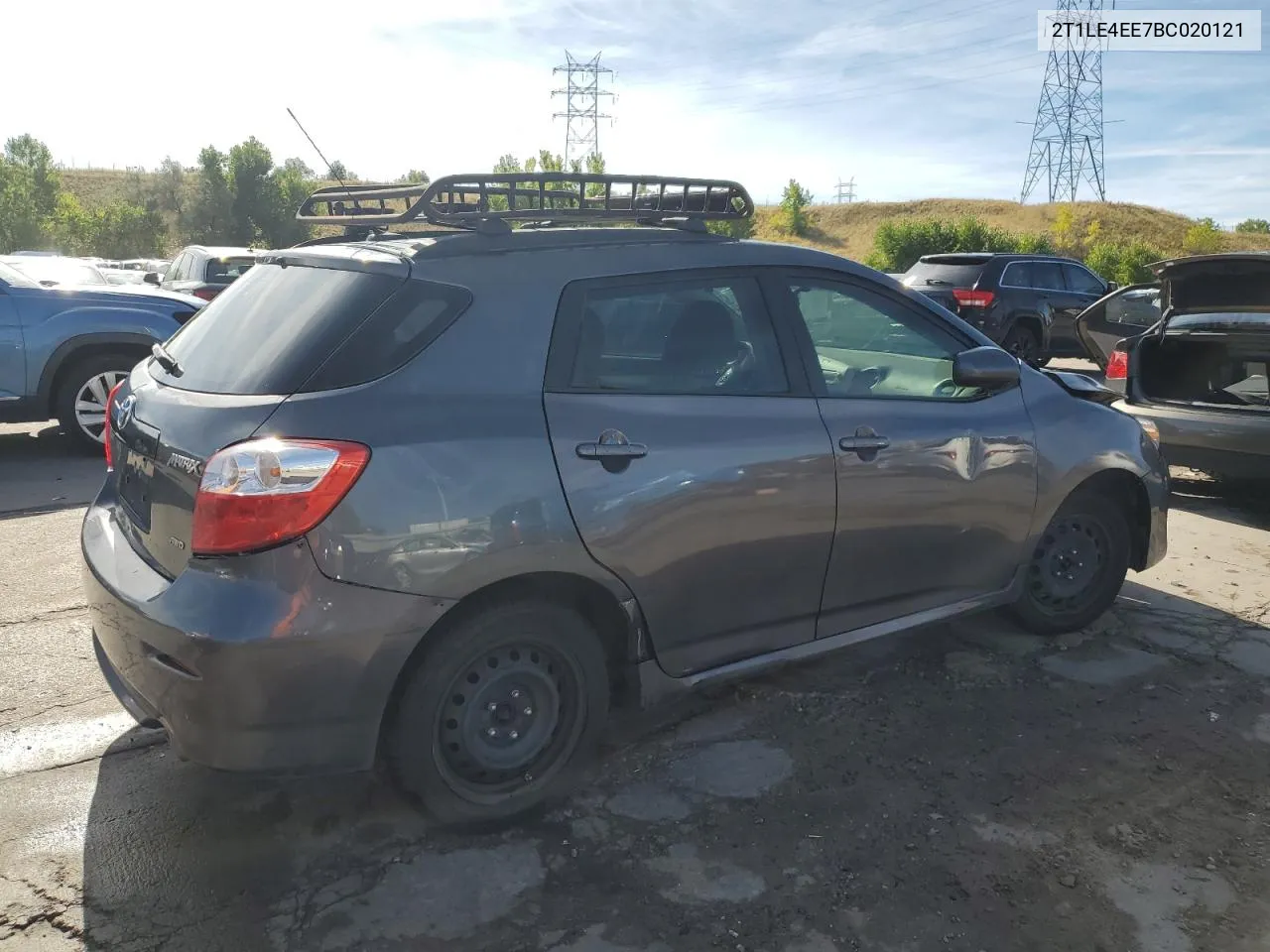 2T1LE4EE7BC020121 2011 Toyota Corolla Matrix S