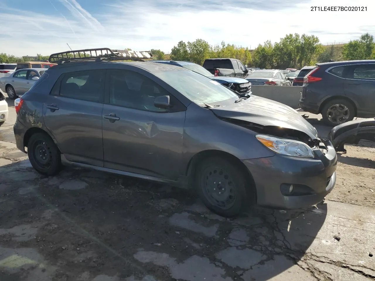 2011 Toyota Corolla Matrix S VIN: 2T1LE4EE7BC020121 Lot: 72935664