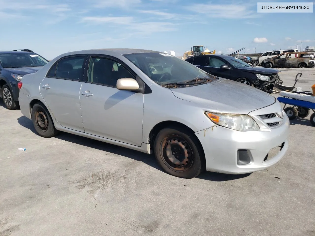 2011 Toyota Corolla Base VIN: JTDBU4EE6B9144630 Lot: 72955074