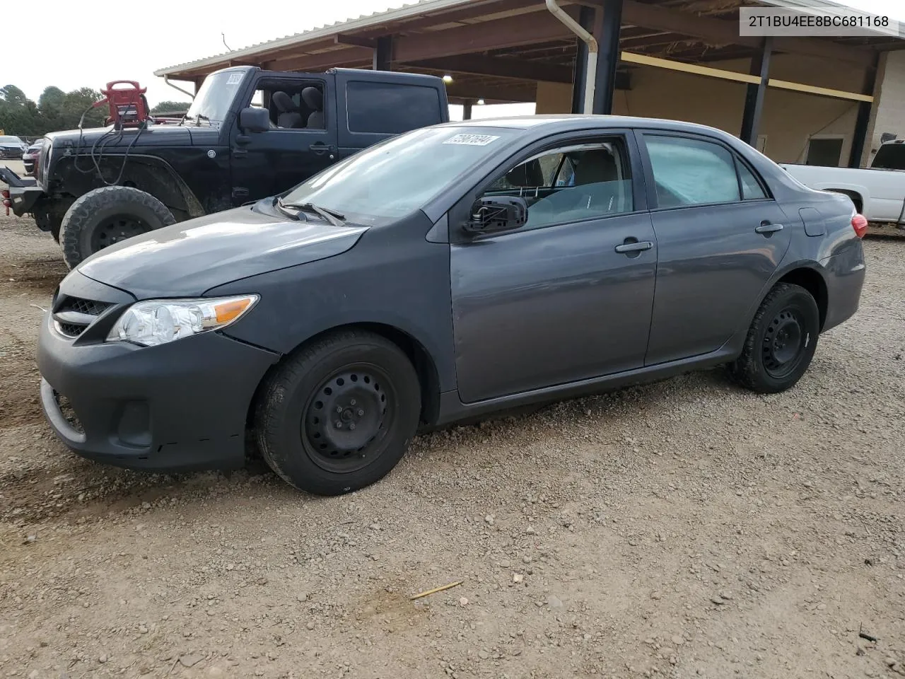 2011 Toyota Corolla Base VIN: 2T1BU4EE8BC681168 Lot: 72967694