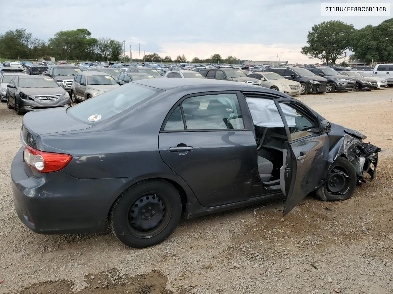 2011 Toyota Corolla Base VIN: 2T1BU4EE8BC681168 Lot: 72967694