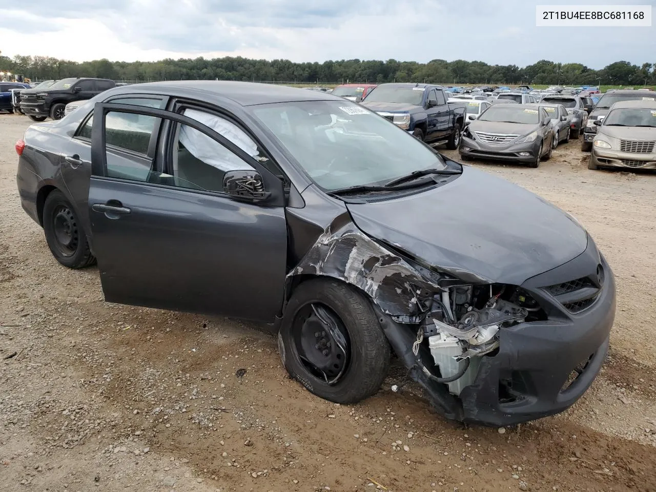 2011 Toyota Corolla Base VIN: 2T1BU4EE8BC681168 Lot: 72967694