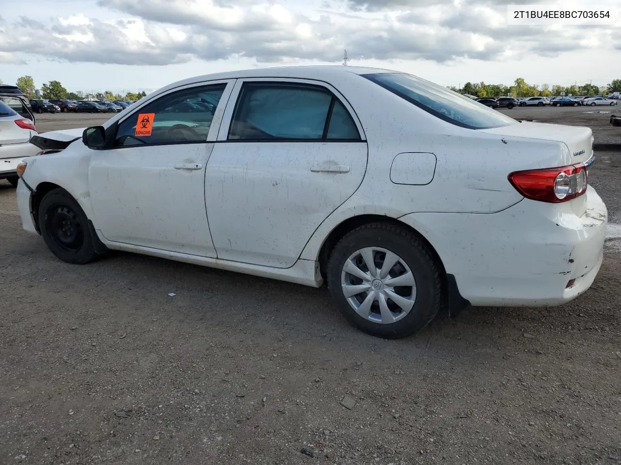 2T1BU4EE8BC703654 2011 Toyota Corolla Base