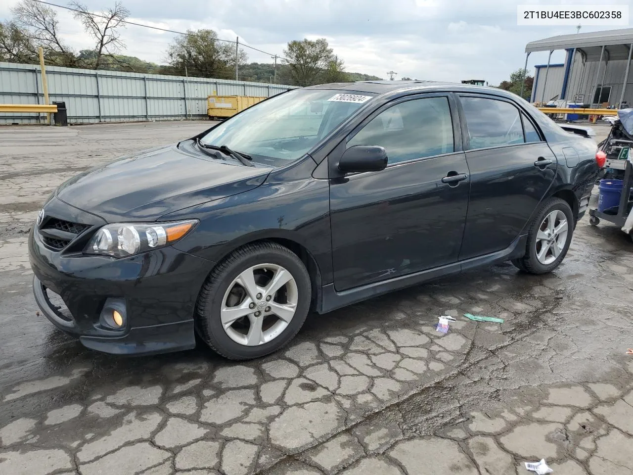 2011 Toyota Corolla Base VIN: 2T1BU4EE3BC602358 Lot: 73026924