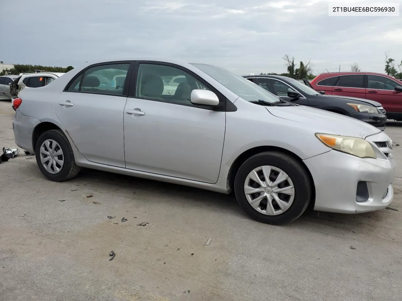 2011 Toyota Corolla Base VIN: 2T1BU4EE6BC596930 Lot: 73040964