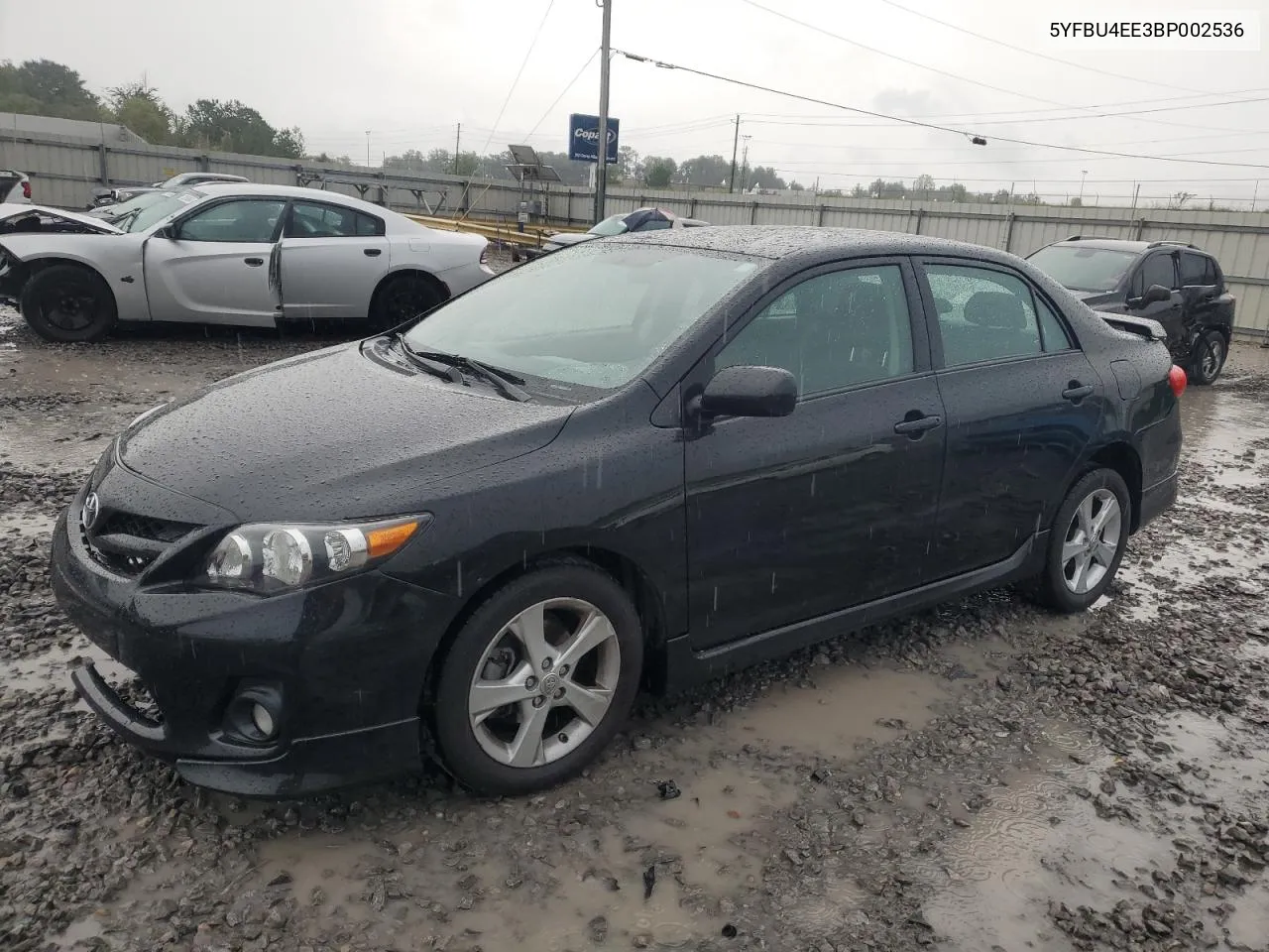 2011 Toyota Corolla Base VIN: 5YFBU4EE3BP002536 Lot: 73051024