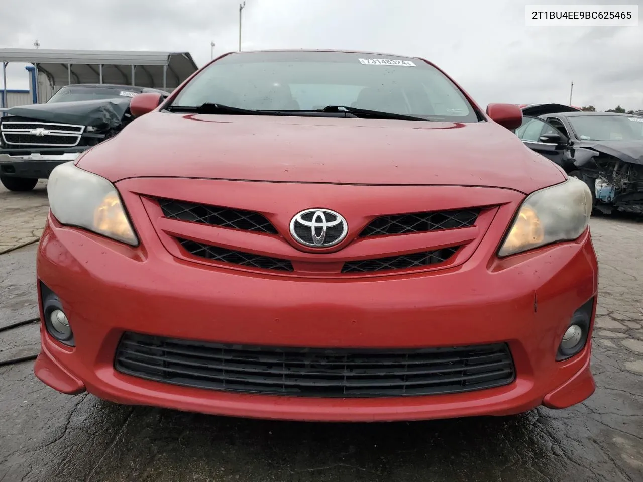 2011 Toyota Corolla Base VIN: 2T1BU4EE9BC625465 Lot: 73148324