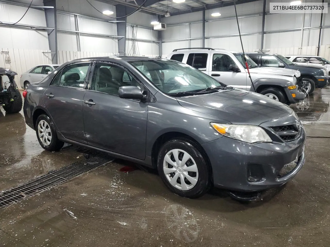 2011 Toyota Corolla Base VIN: 2T1BU4EE6BC737320 Lot: 73191114