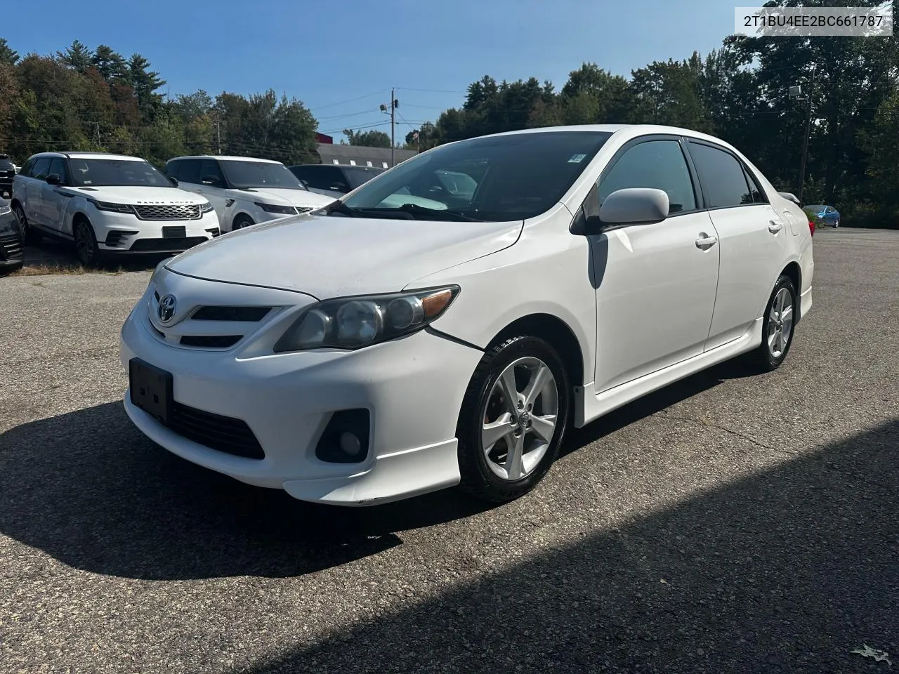 2011 Toyota Corolla Base VIN: 2T1BU4EE2BC661787 Lot: 73229144