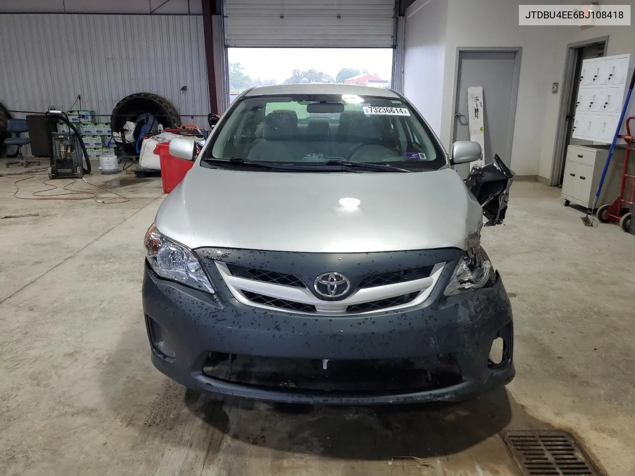 2011 Toyota Corolla Base VIN: JTDBU4EE6BJ108418 Lot: 73236614