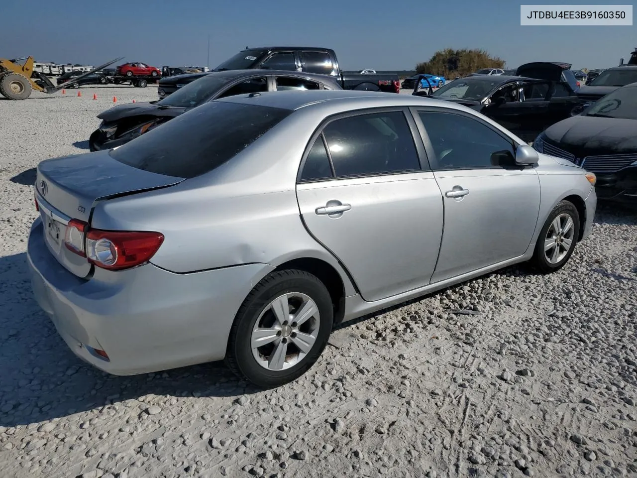 2011 Toyota Corolla Base VIN: JTDBU4EE3B9160350 Lot: 73406614