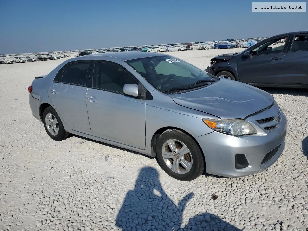 2011 Toyota Corolla Base VIN: JTDBU4EE3B9160350 Lot: 73406614