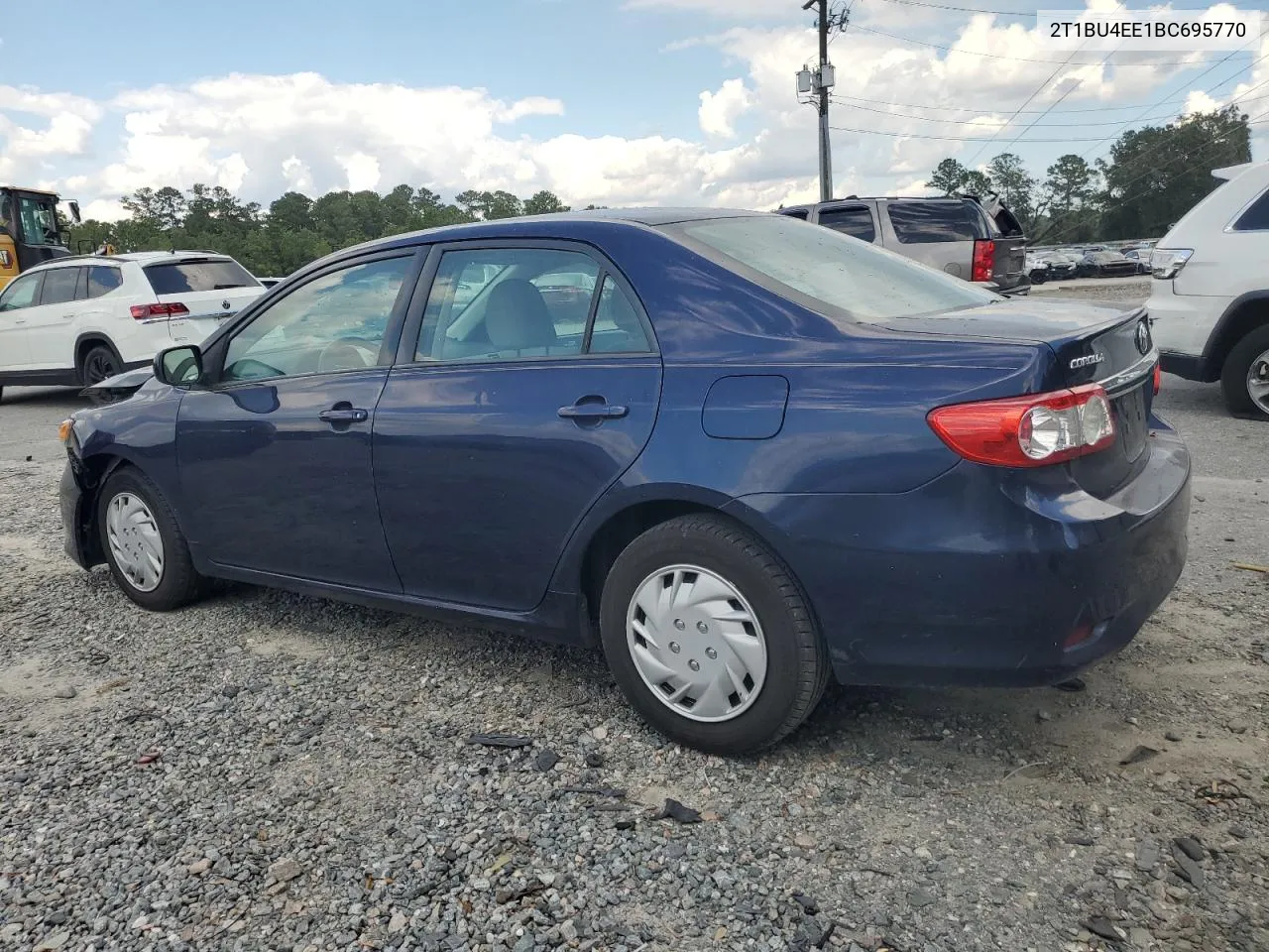 2011 Toyota Corolla Base VIN: 2T1BU4EE1BC695770 Lot: 73437104