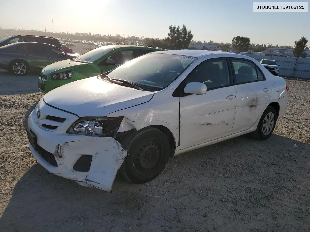 2011 Toyota Corolla Base VIN: JTDBU4EE1B9165126 Lot: 73497274