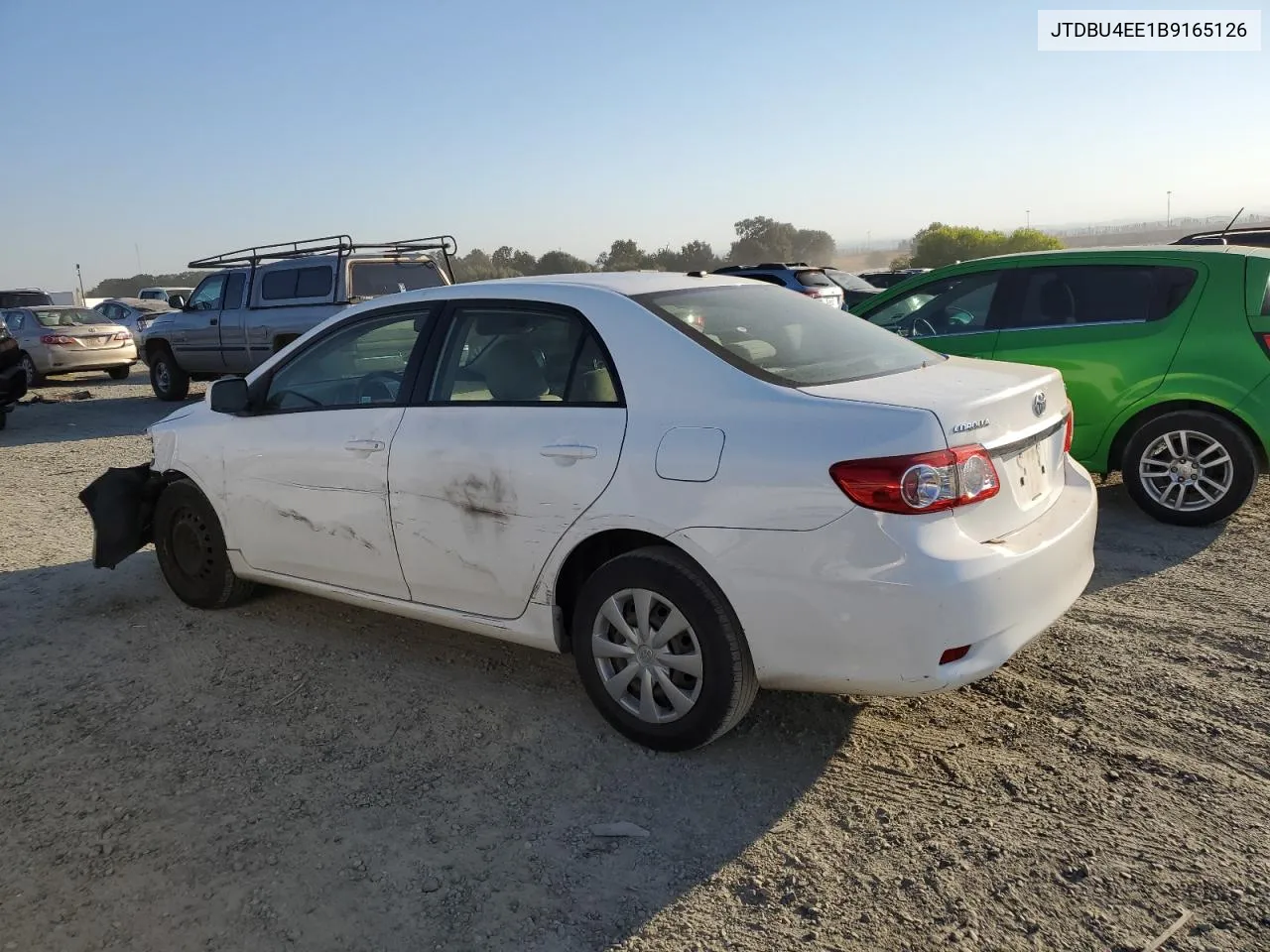 2011 Toyota Corolla Base VIN: JTDBU4EE1B9165126 Lot: 73497274