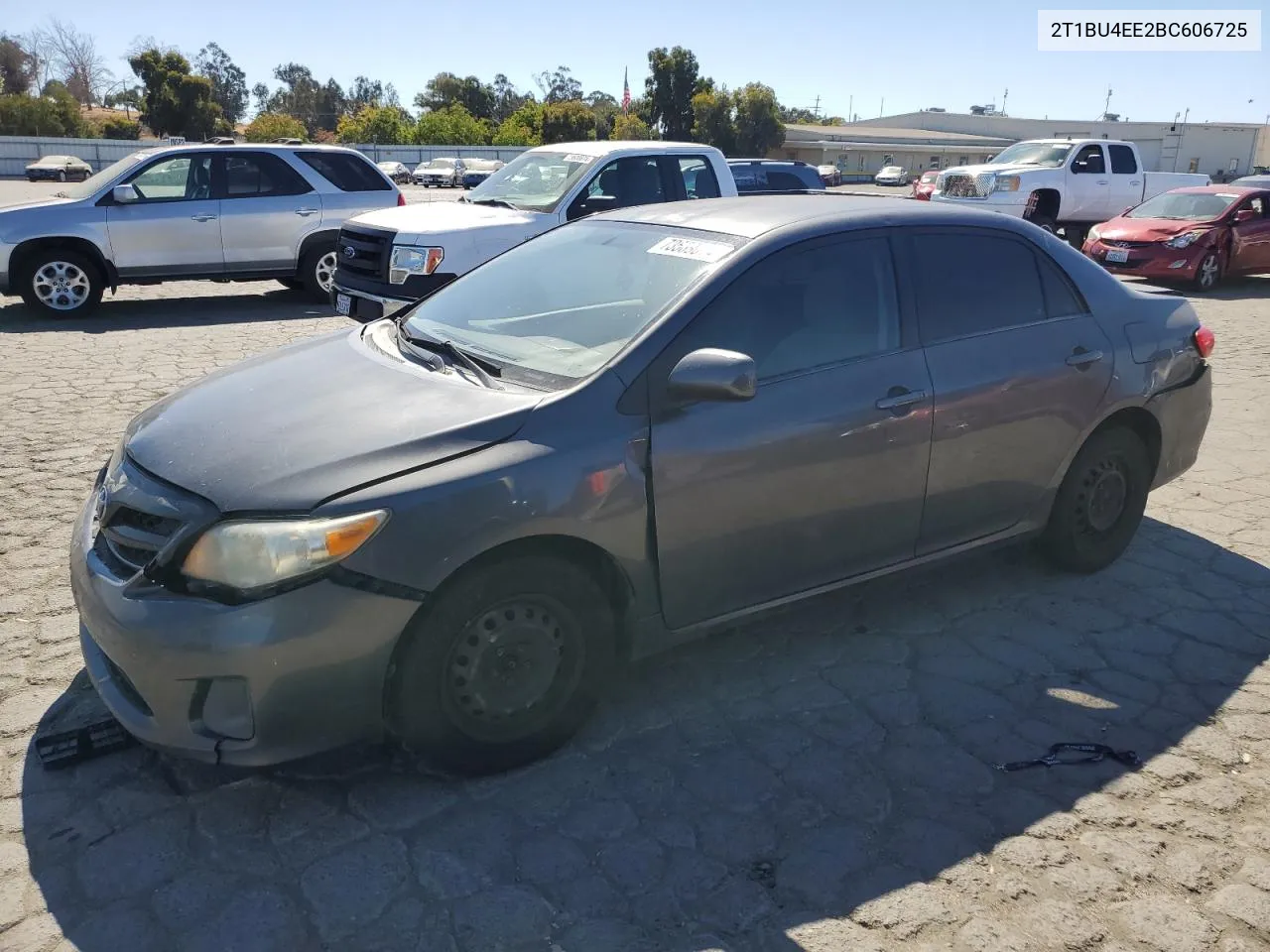 2011 Toyota Corolla Base VIN: 2T1BU4EE2BC606725 Lot: 73589074