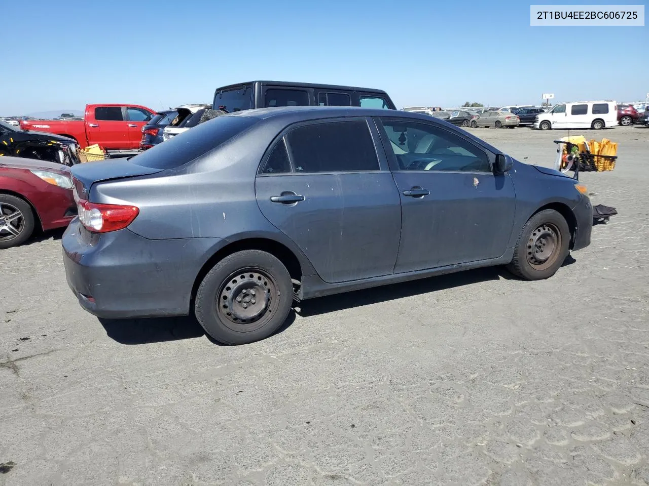 2011 Toyota Corolla Base VIN: 2T1BU4EE2BC606725 Lot: 73589074