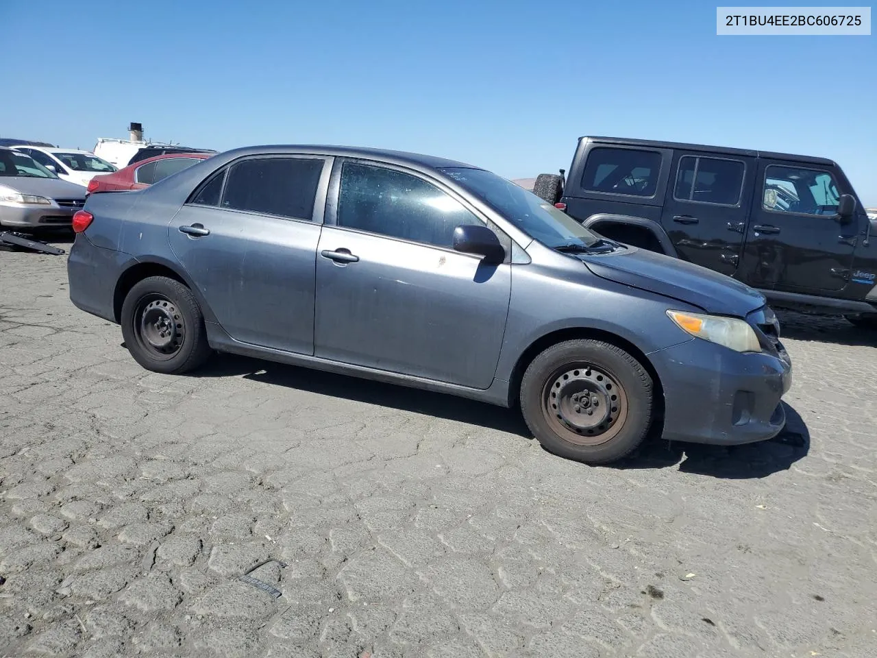 2011 Toyota Corolla Base VIN: 2T1BU4EE2BC606725 Lot: 73589074