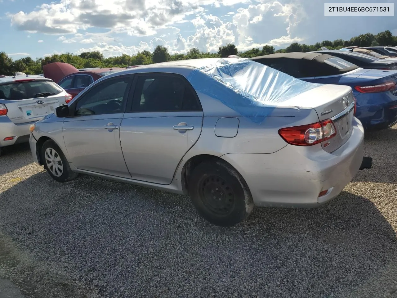 2T1BU4EE6BC671531 2011 Toyota Corolla Base