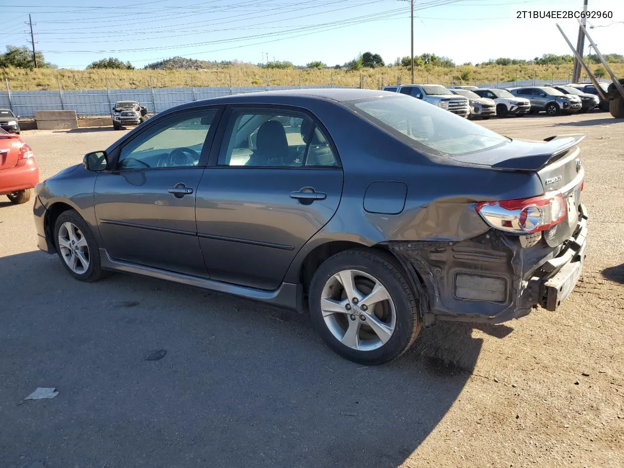 2011 Toyota Corolla Base VIN: 2T1BU4EE2BC692960 Lot: 73664754