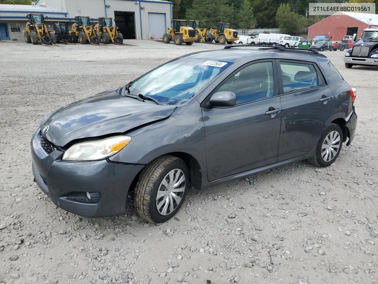 2011 Toyota Corolla Matrix S VIN: 2T1LE4EE8BC019561 Lot: 73722604