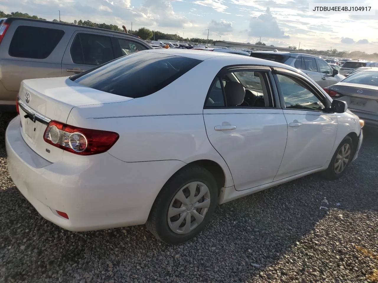 2011 Toyota Corolla Base VIN: JTDBU4EE4BJ104917 Lot: 73870794