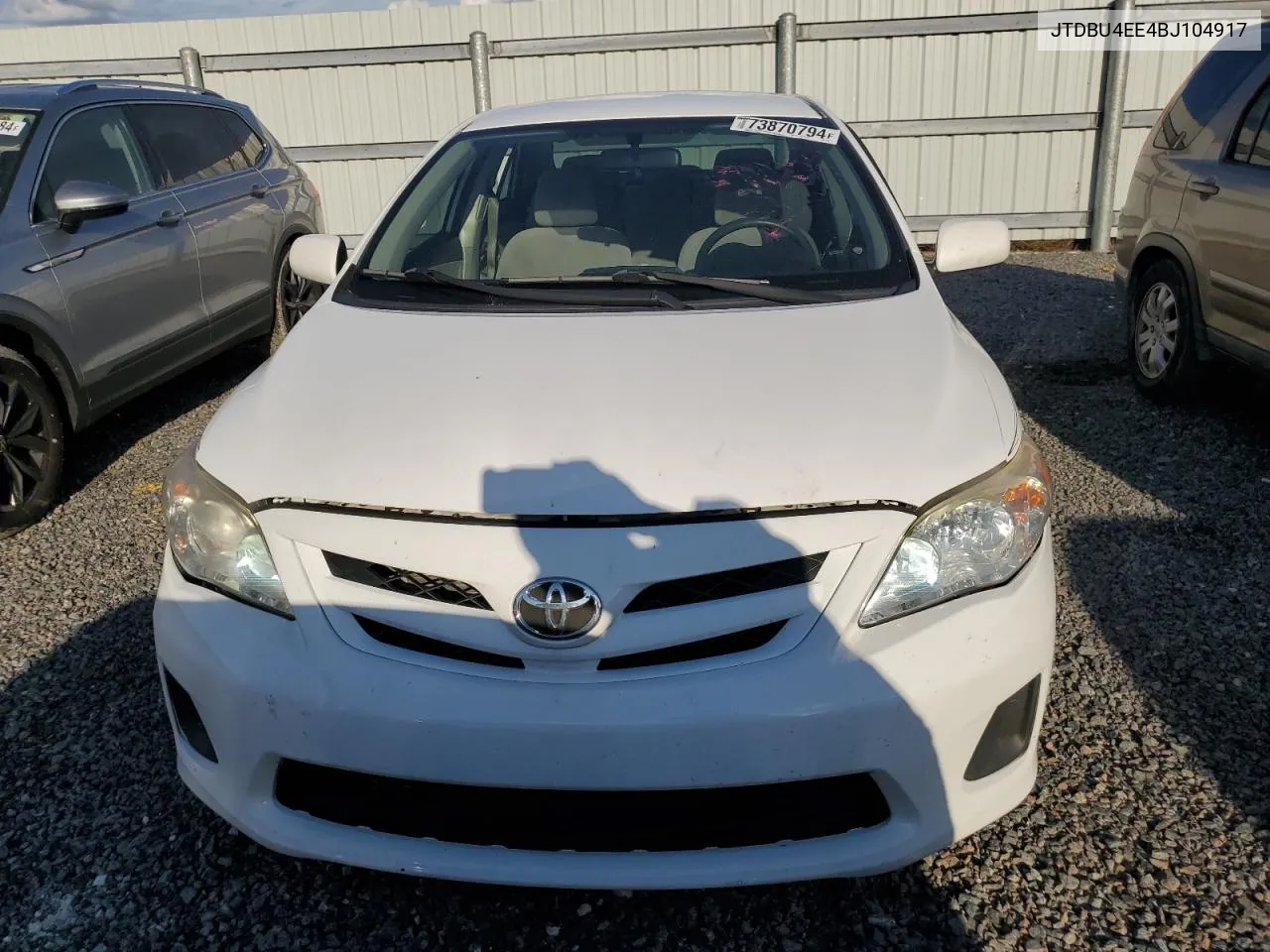 JTDBU4EE4BJ104917 2011 Toyota Corolla Base